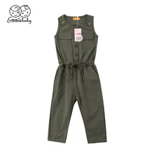 Новинка; От 2 до 6 лет-осенняя одежда для маленьких мальчиков и девочек; детские комбинезоны с карманами; комбинезоны; Детский комбинезон зеленого цвета; штаны-шаровары; детская одежда