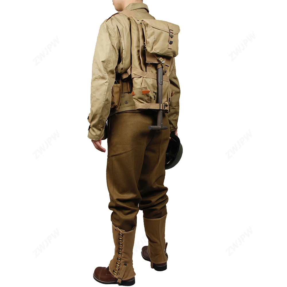 WW2 армии США M41 Полевая куртка и брюки F/W утолщение версия D-DAY Высокое качество Униформа и оборудование