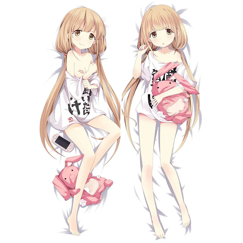 2WAY Карнавальный костюм в стиле аниме; IDOLM@ STER наволочки Амами Харука Подушка Чехол пикантные 3D двухсторонняя постельные принадлежности обниматься тела Чехол настроить TL03 - Цвет: 2WAY