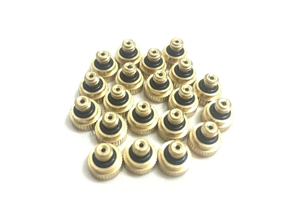 Buy New 20pcs Brass Misting Nozzles for Cooling System