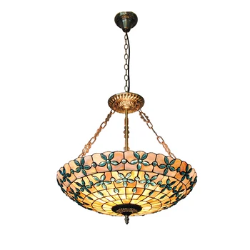 Modern Tiffany Suspension Lamp Retro Art Stained Glass Flowers Light Living Room Restaurant European Style Pendant Lights PL760
Modern Tiffany Suspension Lamp Retro Art Stained Glass Flowers Light Living Room Restaurant European Style Pendant Lights PL760