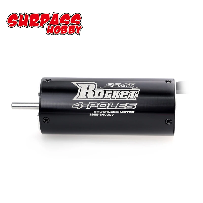 

SURPASSHOBBY Rocket 2968 3400KV 3800KV Motor for Traxxas Blast Feilun FT011 FT012 600-800mm RC Boat Car