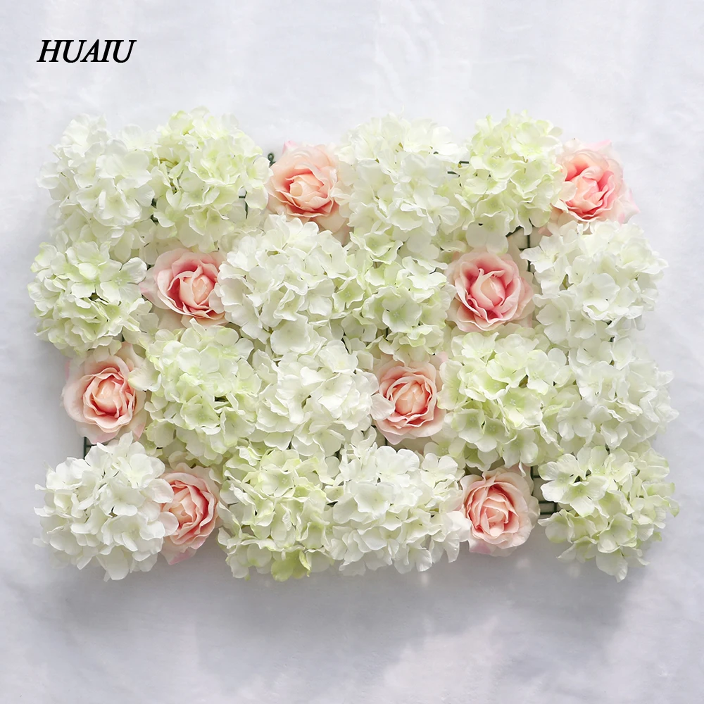 Искусственные цветы на стену 62*42 см розы гортензии цветок фон Свадебные цветы домашние вечерние свадебные украшения, аксессуары