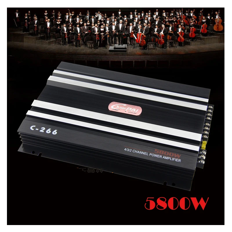  POWERFUL car amplifier ,class AB 4 channel car  subwoofer amplifier