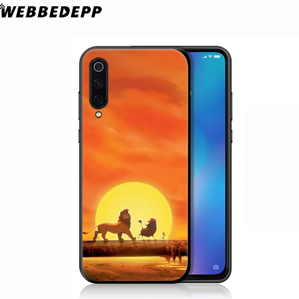 WEBBEDEPP «Король Лев», мягкий чехол для Xiaomi mi 9T 9 8 SE 6 A1 A2 A3 Lite mi A1 mi A2 mi A3 mi F1 макс 3 mi 8 CC9E CC9 - Цвет: 4