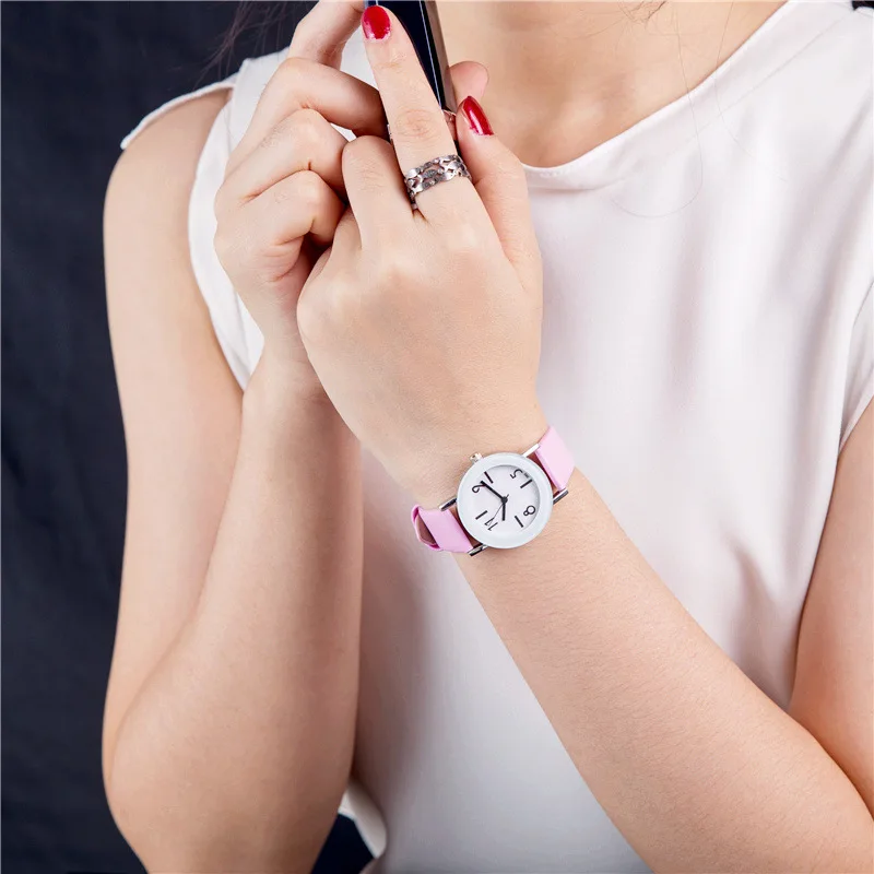 Новые детские часы montre femme 2018 прекрасные для студентов девочек erkek женские Саат