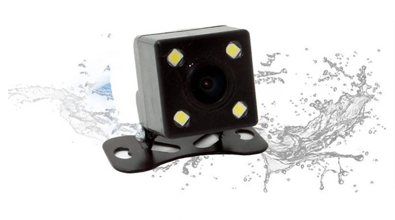 Dual Lens Car DVR Vehicle Camera Full HD 1080P 4 IPS Front+Rear Dash Cam  (3)