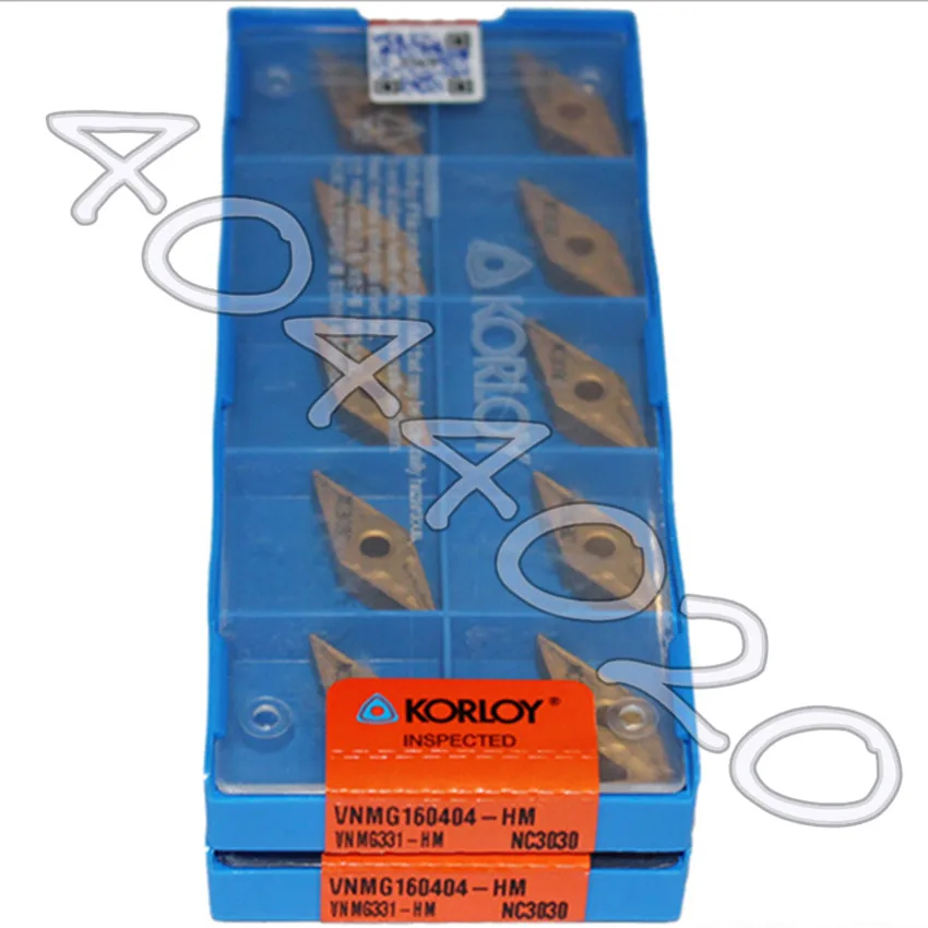 KORLOY VNMG160404-HM NC3030 VNMG331-HM NC3030 10 шт. хорошего качества новый оригинальный