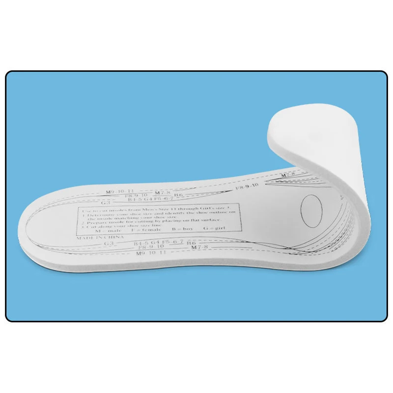 1 Pair Memory Foam Insoles Orthotic Arch Foot Care Comfort Pain Relief All Size Cushion Soft Insole Shoes Accessories Foot Care