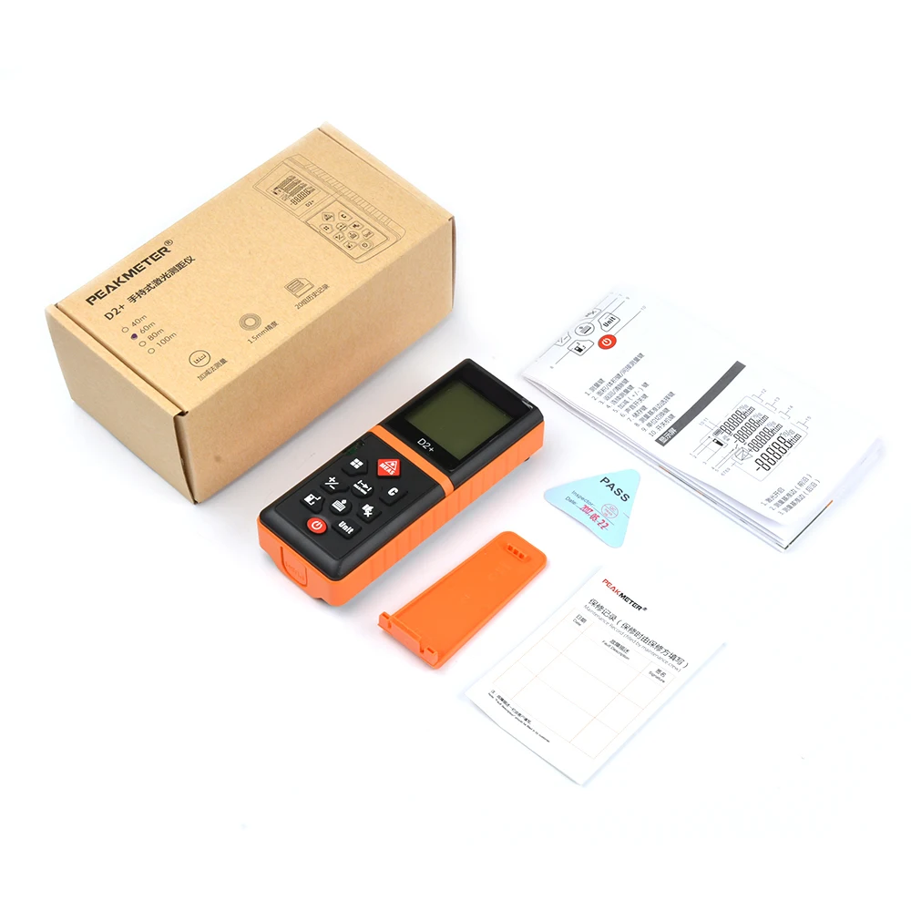 Laser Range Finder 40m 60m 80m100m Rangefinder Laser Distance Meter Trena Medidor Laser Tape Ruler Diastimeter Measure Roulette