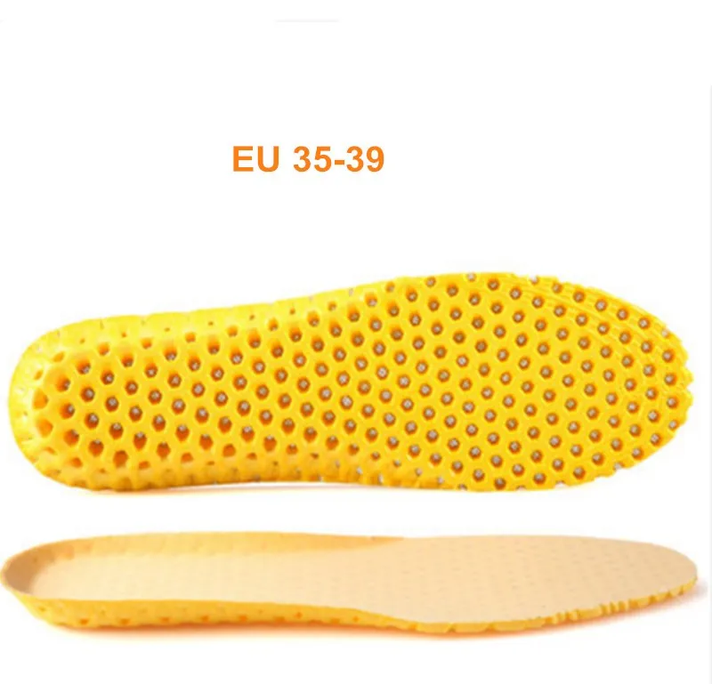 EVA спортивные стельки пот поглощающие подушки Беговая спортивная обувь Вставки дышащий уход для ног: стельки для мужчин и женщин