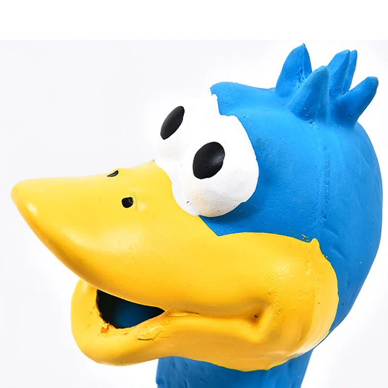 Cute Funny Screaming Chicken Big  Puppy Interactive Chewing Depressurize Chicken Dog Toy Cleaning Teeth Small Pet Squeaker Toy8