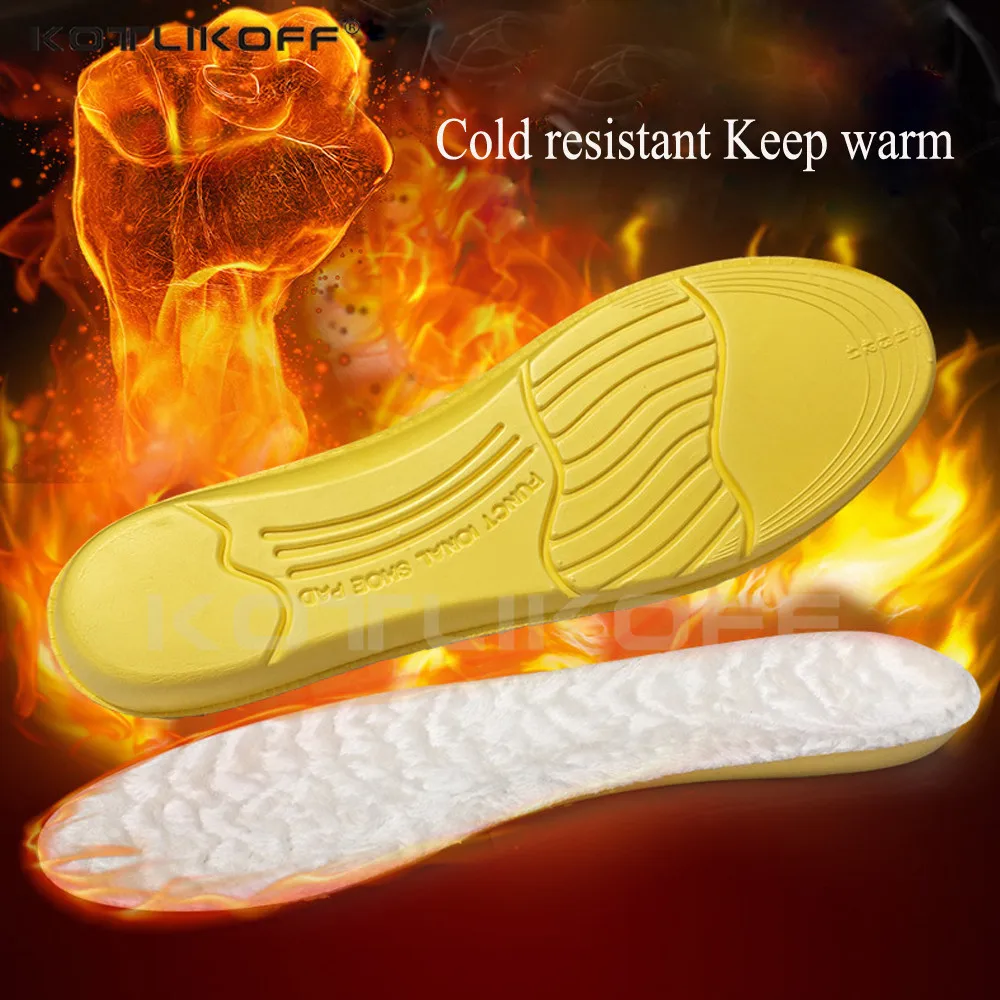 

Sheepskin Cashmere Men Women Warm Soft Winter insoles Sport Shoes Thermal Insoles Thicken Soft High Quality Warm insoles