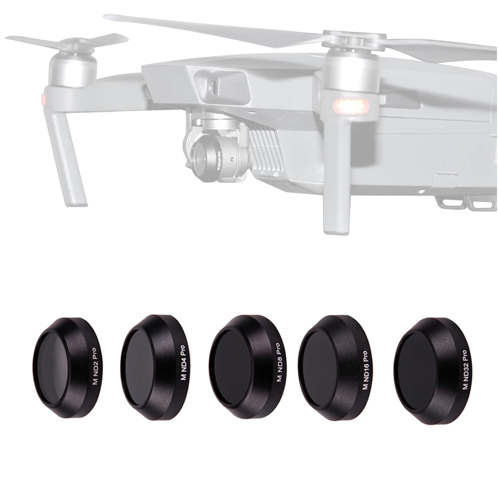 Аксессуары для DJI Mavic Pro защита фильтра объектива ND 2 4 8 16 32 Фильтр Дрон