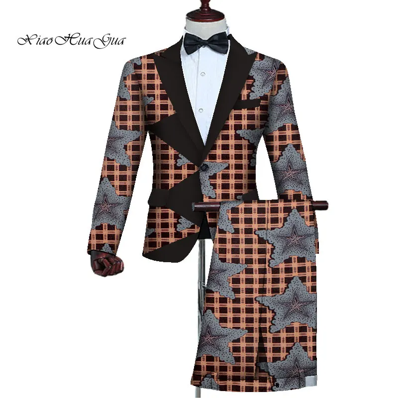 roupas casuais ternos vestido masculino 2 peiece jaqueta + calças wyn727