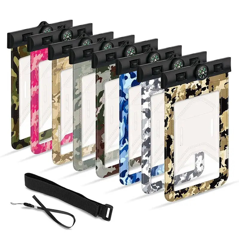 

Mobile Phone Waterproof Pouch PVC Bag Underwater Cover Protective for Huawei Mate 10 iPhone 6 Plus QJY99