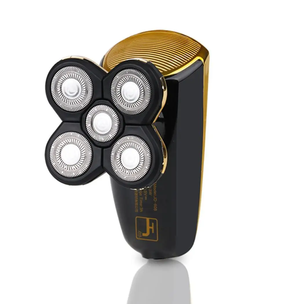 

5 Headed Smart Smooth Electric Shaver Stubble Appliances 100-240V Beard Trimmer Razor Geometric Cutter 50/60Hz