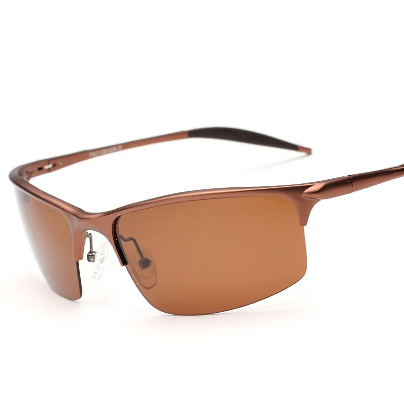 Мужские Поляризованные легкие алюминиевые магниевые солнцезащитные очки, модные солнцезащитные очки водителя, очки для вождения oculos de sol gafas