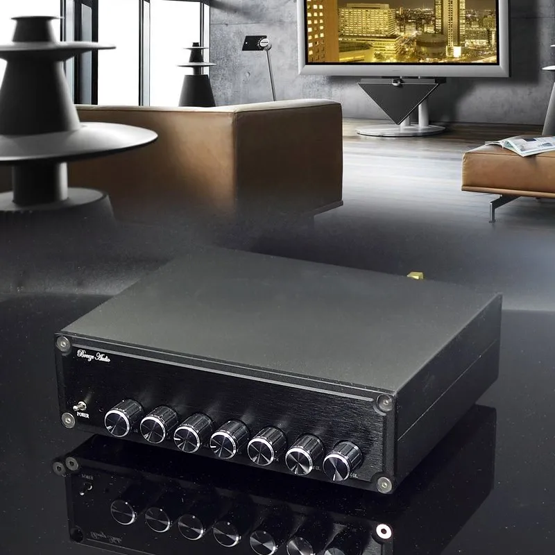 

A600 350W Audio Power Amplifier Bluetooth 4.2 Amp 5.1 Channel DC12-25V w/ Power Cable