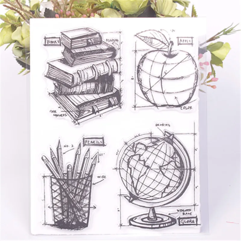 

NEW Transparent Clear Stamps for DIY Scrapbooking/Card Making/Kids Christmas Fun Decoration Supplies