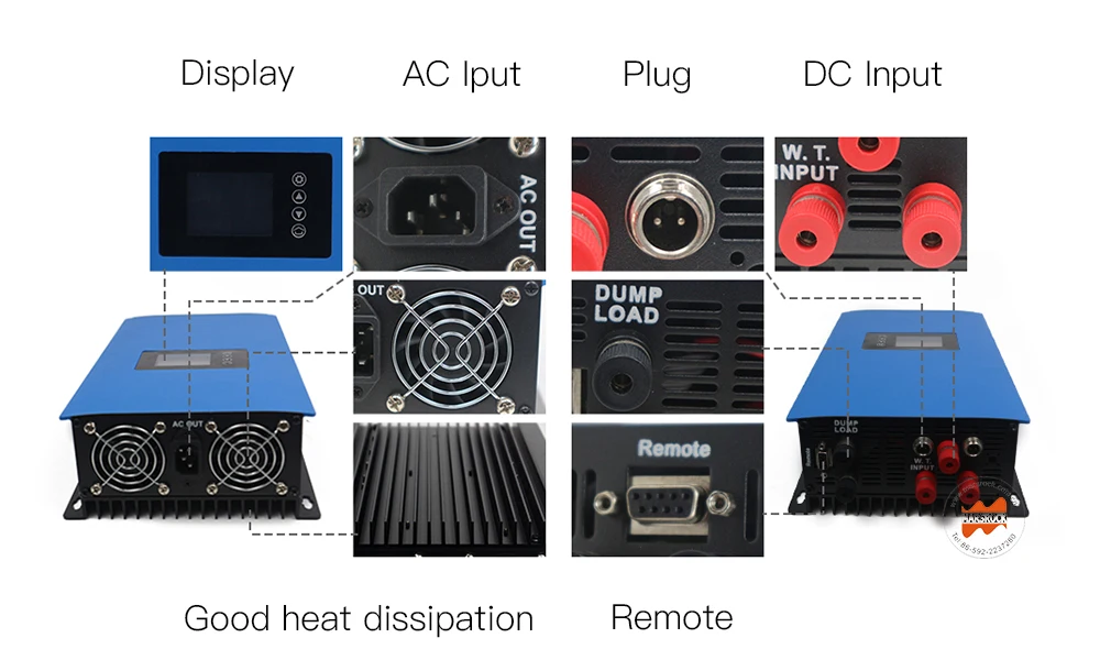 1000W wind turbine inverter3