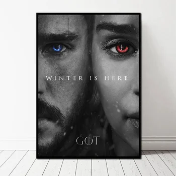 

Game of Thrones 7Art Silk Poster Wall Pictures for Living Room No Frame