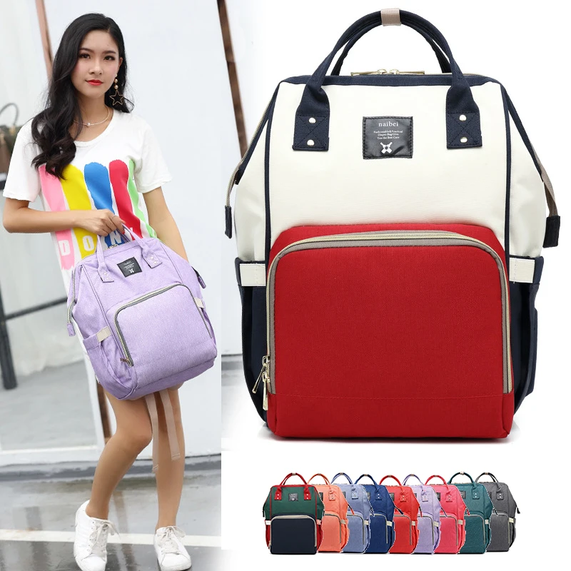 

Baby Diaper Bags Nappy Care Maternity Handbags Traveling Backpack For Mom Brand Tote Baby Travel Bebe Organizer Waterproof Bags