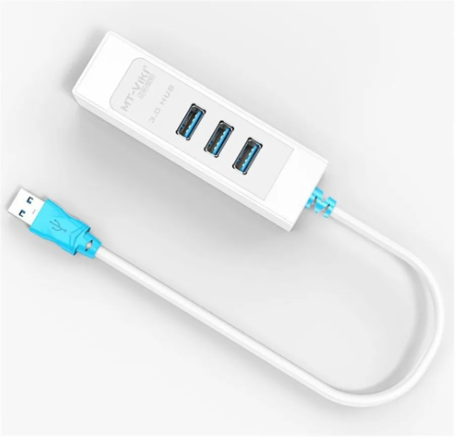 Высокое качество MT-VIKI USB3.0 HUB 3,0 4 Порты с Мощность зарядки Порты и разъёмы и переключатель несколько USB разветвитель Порты и разъёмы a Панель