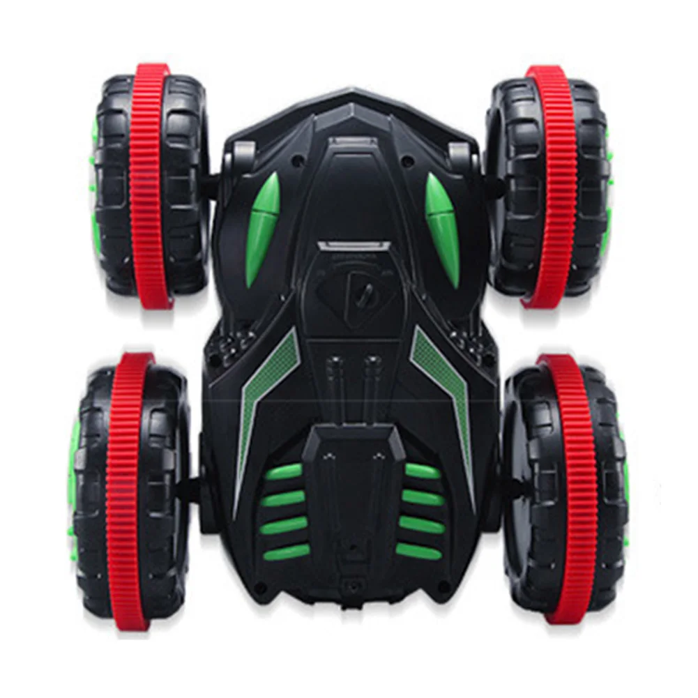 

Four-wheel Off Road Waterproof Radio Controlled Toy 2.4GHz Double-sided Stunt Remote Control Buggy Vehicle Amphibious RC Car