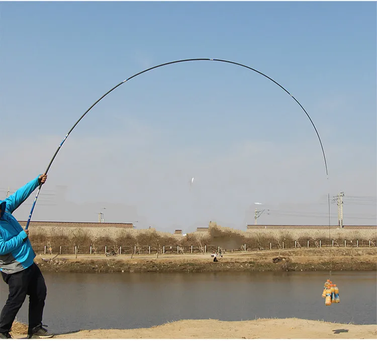 Alto Teor de Carbono Vara De Pesca