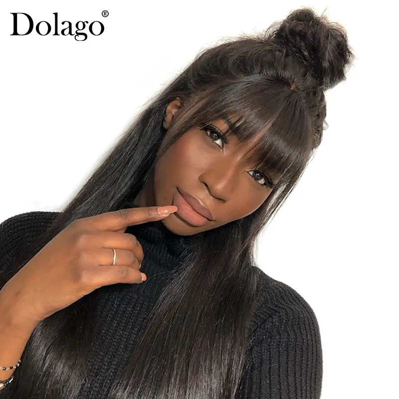 bangs lace front wigs