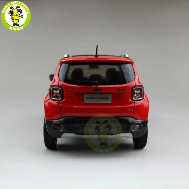 1/18 Jeep Renegade Cherokee литой металлический Автомобиль Suv Модель Коллекция подарок красный цвет