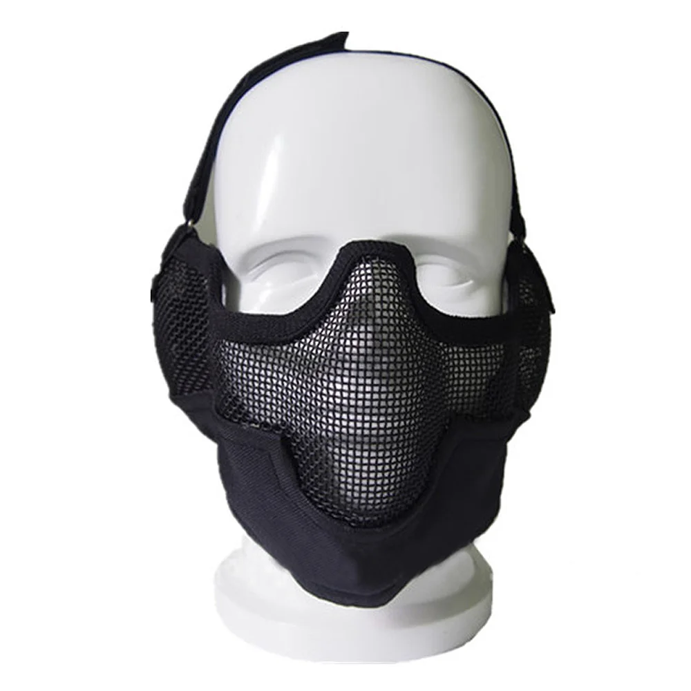 SURWISH полунижняя маска для страйкбола, защитная маска для охоты на открытом воздухе CS, пейнтбольная маска, вечерние, тактические маски, лидер продаж - Цвет: 1873170