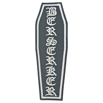 

Embroidery patch Iron On patch Fate Berserker Motorcycle Rider patch Back of Jacket biker Patches for clothing DIY Free Shipping