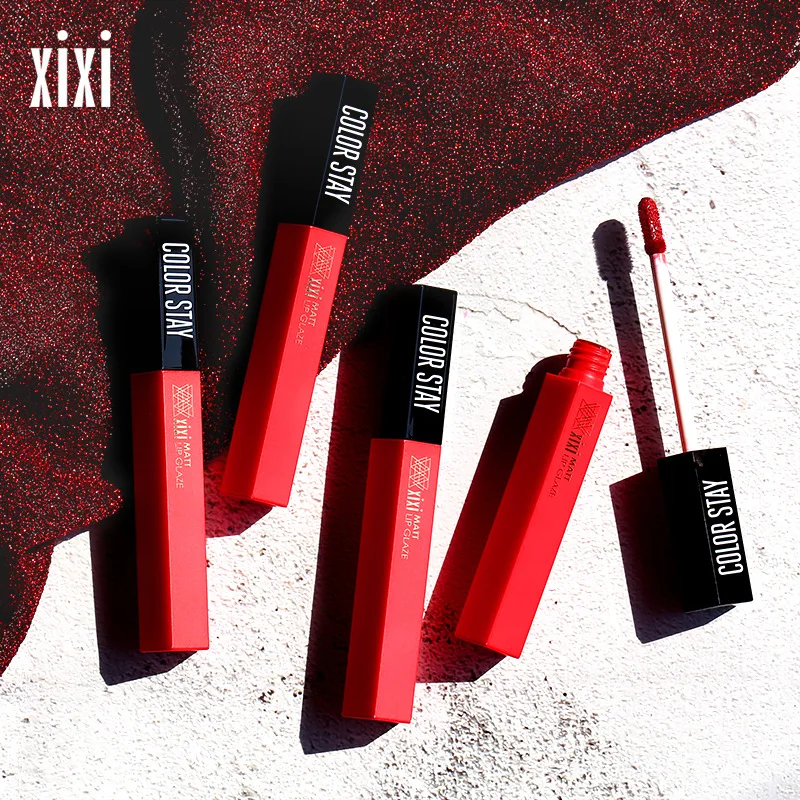 

XIXI New Lipgloss Tattoo Makeup Moisturizer Long Lasting Lip Gloss Matte Liquid Lipstick Waterproof Lip Tint Labial