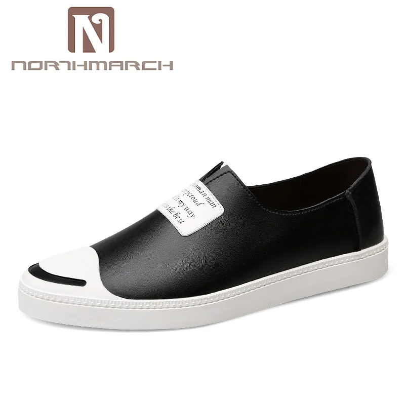 

NORTHMARCH New Genuine Leather Men Shoes Fashion Men Casual Shoes Loafers And Driving Shoes Mens Zapatos Holgazanes Hombres