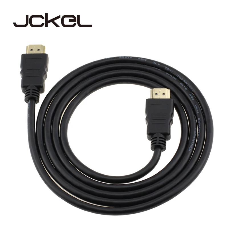 

JCKEL 1.5m 3D 4K HDMI Cable HDMI Male to HDMI Male Adapter HD Video Connector Switch 1.4 for HD TV Laptop PS3 Xbox Projector PC