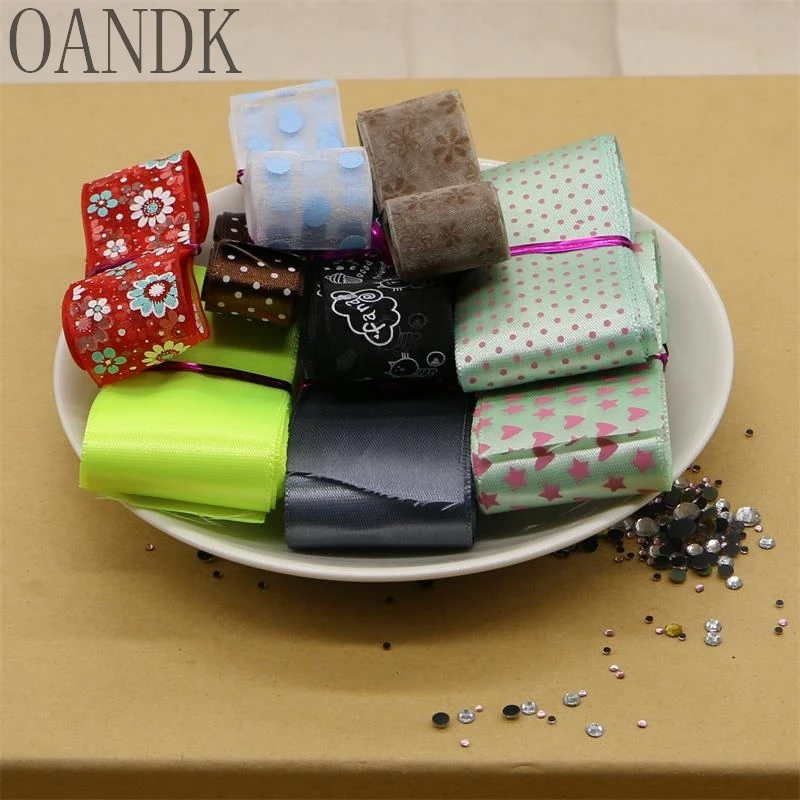 

Ribbon Polyester Handmade Gift Box Belt Decoration Flower Packing Material