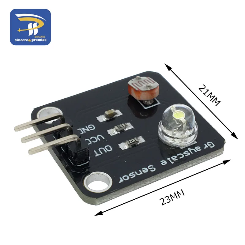 Photosensitive resistor Light Sensor Analog Grayscale Sensor Electronic Board line finder tracking module For Arduino DIY Kit