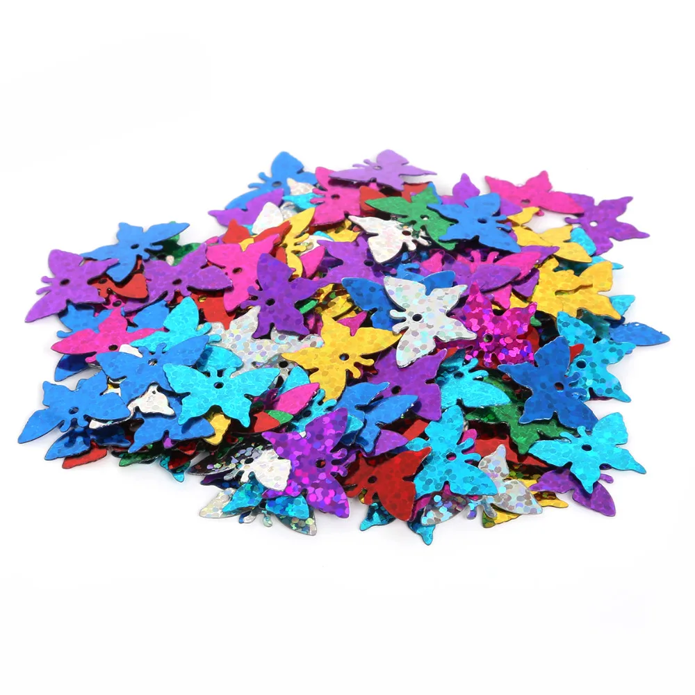 

Different Size (200-450pcs) Mixed Color Loose Sequin for Clothing Accessories DIY Craft Scrapbooking Wedding Jewelry Making