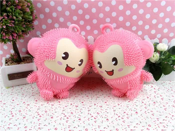 

Year Of Children's Toys Hip-hop Monkey Software Luminous Gifts The Monkey Flash Out The Ball 2020