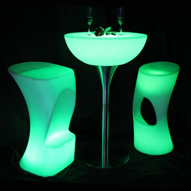Led стол мебель для бара 16 изменение цвета освещение бара, стола для вечерние события SK-LF20(D66* H110cm) образец только