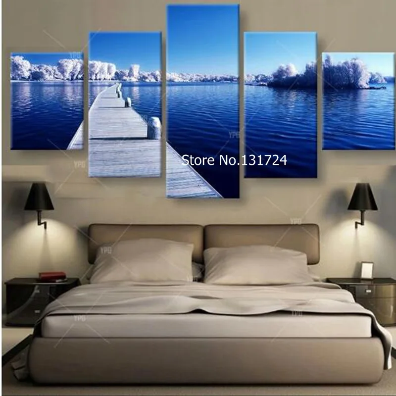 Pinturas de los ríos compra lotes baratos de pinturas de ... Modulares ultima tendencia sala