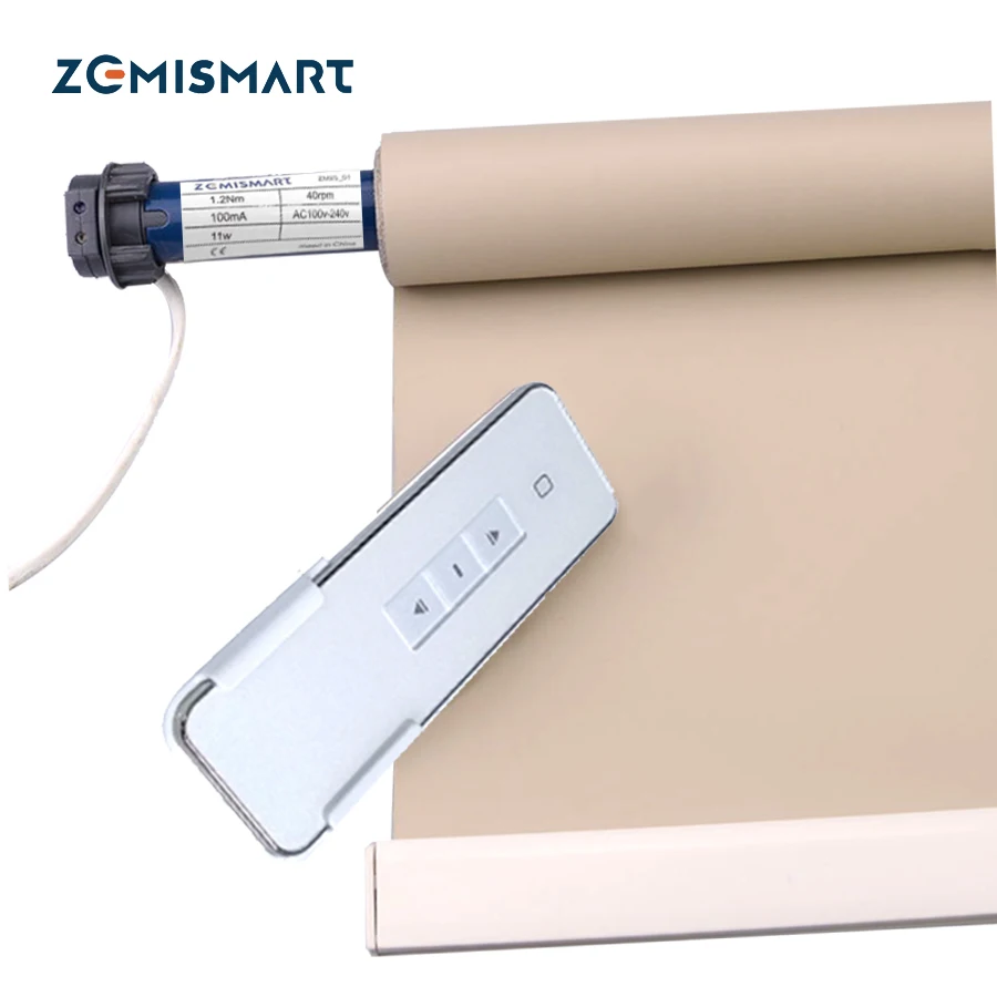 

Customized Elect Curtain Automation Matte waterproof Roller Blinds with Motor including (Unit Price/ SQ meter)