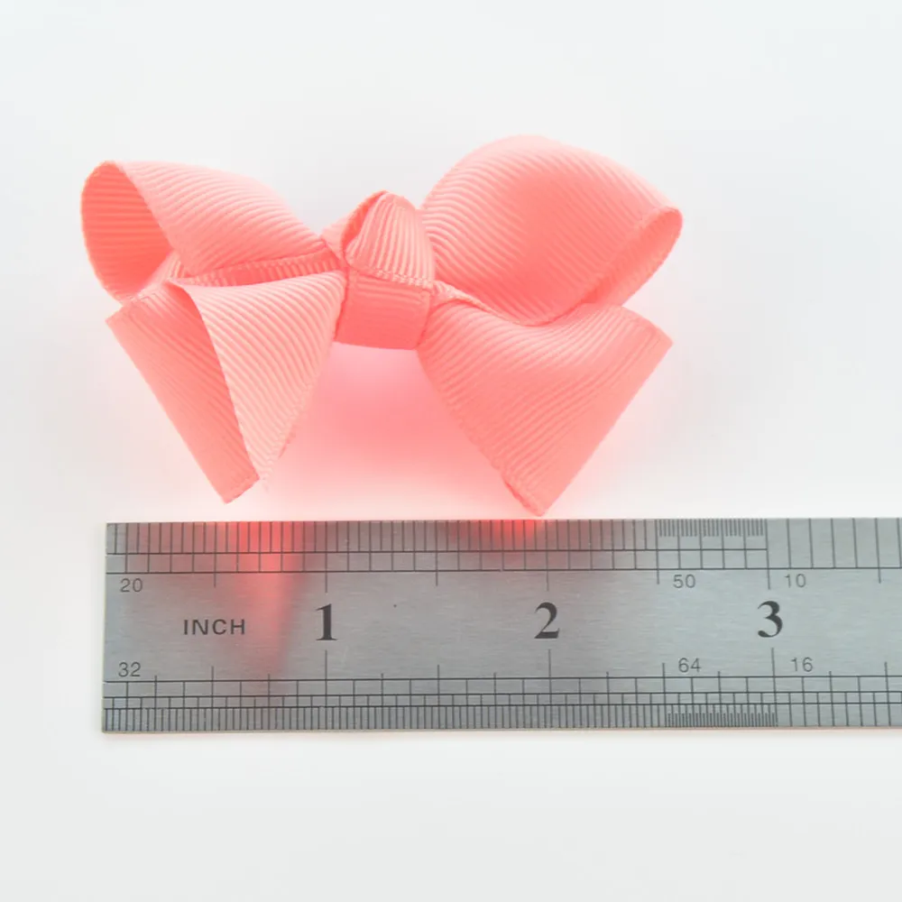 110 Pcs Lot 2 75 Twisted Boutique Bows Grosgrain Ribbon Hair