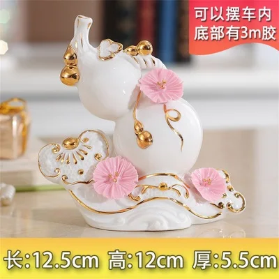  Elephant furnishings indoor Video cabinet for ceramic home decorations Wine cabinet inviting money  - 32968379703