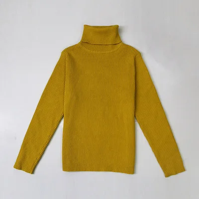 VIDMID/зимний свитер для маленьких девочек и мальчиков; детские вязаные теплые свитера для мальчиков и девочек; свитеры с высоким воротником; детская одежда; 7050 - Цвет: as photo
