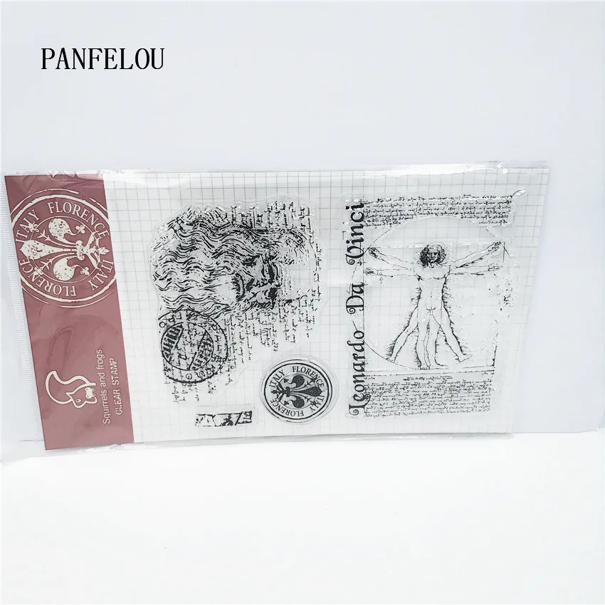 

PANFELOU human body Transparent Clear Silicone Stamp/Seal DIY scrapbooking/photo album Decorative clear stamp sheets