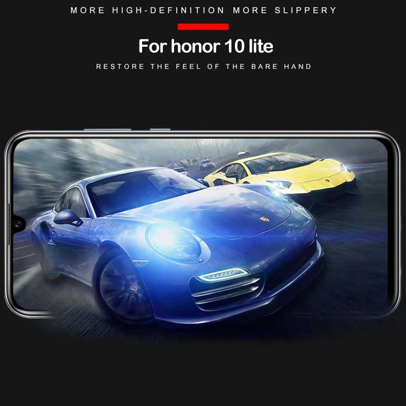 5D-Tempered-Glass-for-Huawei-P-Smart-2019-Screen-Protector-on-Honor-10-Light-Safety-Glass