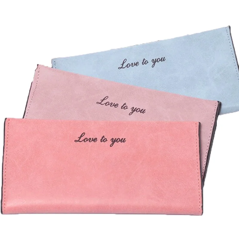 

Women wallet soft leather Leisure woman purse clutch wallets cards holder lady coin purses money bag clips Borsa 40